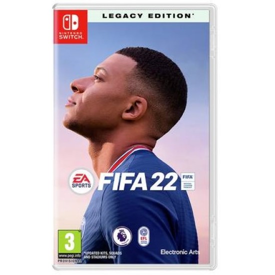 FIFA 22 game Legacy Edition Nintendo SWITCH