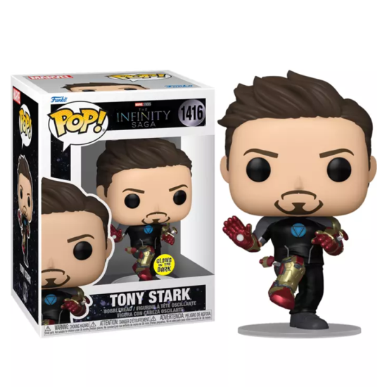 Funko Pop! Super Heroes: Marvel - The Infinity Saga - Iron Man 3 - Tony Stark MK42 (Glow in the Dark) (Exclusive) (1416) Funko Pop! Super Heroes: Marvel - The Infinity Saga - Iron Man 3 - Tony Stark MK42 (Glow in the Dark) (Exclusive) (1416)