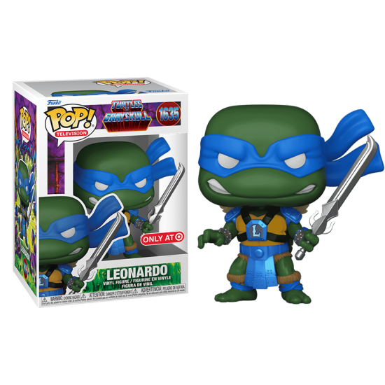 Funko Pop! Tv Series: Masters of The Universe (MOTU) & The Teenage Mutant Ninja Turtles - Turtles of Grayskull Leonardo Eternia Armor (Exclusive) (1635) Funko Pop! Tv Series: Masters of The Universe (MOTU) & The Teenage Mutant Ninja Turtles - Turtles of Grayskull Leonardo Eternia Armor (Exclusive) (1635)