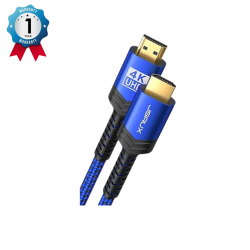JSAUX 8K HDMI Cable 3M, JSAUX 8K HDMI Cord (8K@60Hz 7680×4320, 4K@120Hz), Supports 48Gbps eARC HDR10 HDCP 2.2 & 2.3 3D, Compatible with PS5, PS4, X-Box Series X, LG/Samsung QLED TV Blue (1 Pack) CV0011 JSAUX 8K HDMI Cable 3M, JSAUX 8K HDMI Cord (8K@60Hz 7680×4320, 4K@120Hz), Supports 48Gbps eARC HDR10 HDCP 2.2 & 2.3 3D, Compatible with PS5, PS4, X-Box Series X, LG/Samsung QLED TV Blue (1 Pack) CV0011