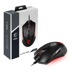 MSI Clutch GM08 4200 DPI - Optical Gaming Mouse with Red LED MSI Clutch GM08 4200 DPI - Optical Gaming Mouse with Red LED