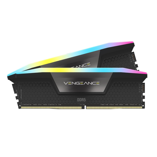 CORSAIR VENGEANCE RGB DDR5 RAM 32GB (2x16GB) 6000MHz CL30 AMD EXPO iCUE Compatible Computer Memory - Gray (CMH32GX5M2B6000Z30K) CORSAIR VENGEANCE RGB DDR5 RAM 32GB (2x16GB) 6000MHz CL30 AMD EXPO iCUE Compatible Computer Memory - Gray (CMH32GX5M2B6000Z30K)