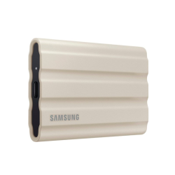 SAMSUNG T7 Shield 1TB, Portable SSD, up to 1050MB/s, USB 3.2 Gen2, Rugged, IP65 Rated, for Photographers, Content Creators and Gaming, External Solid State Drive (MU-PE1T0S/AM, 2022), Beige SAMSUNG T7 Shield 1TB, Portable SSD, up to 1050MB/s, USB 3.2 Gen2, Rugged, IP65 Rated, for Photographers, Content Creators and Gaming, External Solid State Drive (MU-PE1T0S/AM, 2022), Beige