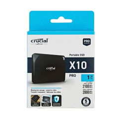 Crucial X10 Pro 2TB Portable SSD - Up to 2100MB/s Read, 2000MB/s Write - Water and dust Resistant, PC and Mac, with Mylio Photos+ Offer - USB 3.2 External Solid State Drive - CT2000X10PROSSD902 Crucial X10 Pro 2TB Portable SSD - Up to 2100MB/s Read, 2000MB/s Write - Water and dust Resistant, PC and Mac, with Mylio Photos+ Offer - USB 3.2 External Solid State Drive - CT2000X10PROSSD902