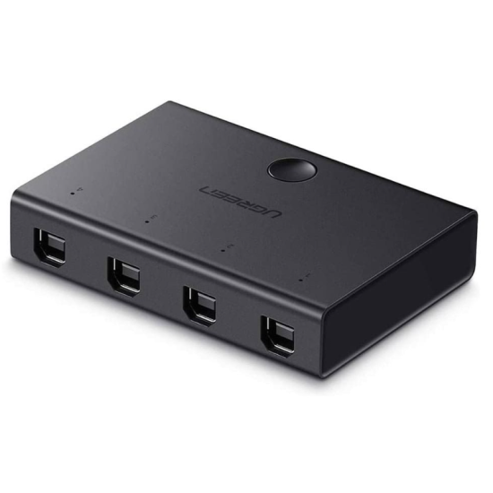 Ugreen USB 2.0 Sharing Switch 4x1 - Black (30346) Ugreen USB 2.0 Sharing Switch 4x1 - Black (30346)