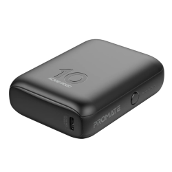 Promate Ultra-Compact Power Bank With 22W PD & Quick Charge 3.0 Black Promate Ultra-Compact Power Bank With 22W PD & Quick Charge 3.0 Black