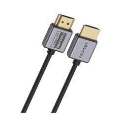 Promate HDMI 2.1 Cable, 1.5m HDMI to HDMI Slim Cable with 48Gbps Bandwidth, 8K@60Hz Resolution, UHD Dynamic HDR eARC Wire for MacBook Pro, PS5, TV, Xbox, Roku, Blu-ray Projector, PrimeLink8K-150 Promate HDMI 2.1 Cable, 1.5m HDMI to HDMI Slim Cable with 48Gbps Bandwidth, 8K@60Hz Resolution, UHD Dynamic HDR eARC Wire for MacBook Pro, PS5, TV, Xbox, Roku, Blu-ray Projector, PrimeLink8K-150