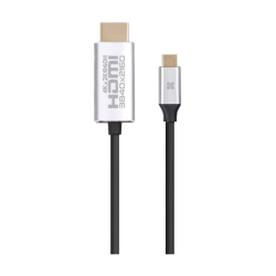 Promate USB-C to HDMI Cable 4K 60Hz, Universal Type-C to UHD HDMI Cable (Thunderbolt 3 Compatible) with Support 4K x 2K Display and 6ft Cord for MacBook, Dell, Samsung, Chromebook, HDLink-60H Promate USB-C to HDMI Cable 4K 60Hz, Universal Type-C to UHD HDMI Cable (Thunderbolt 3 Compatible) with Support 4K x 2K Display and 6ft Cord for MacBook, Dell, Samsung, Chromebook, HDLink-60H