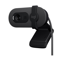 Logitech Brio 100 Full HD Webcam for Meetings and Streaming, Auto-Light Balance, Built-In Mic, Privacy Shutter, USB-A, for Microsoft Teams, Google Meet, Zoom and More - Graphite Logitech Brio 100 Full HD Webcam for Meetings and Streaming, Auto-Light Balance, Built-In Mic, Privacy Shutter, USB-A, for Microsoft Teams, Google Meet, Zoom and More - Graphite