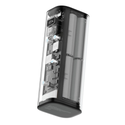 Powerology Crystalline Series Power Bank 24000mAh PD 100W - Dark Gray Powerology Crystalline Series Power Bank 24000mAh PD 100W - Dark Gray
