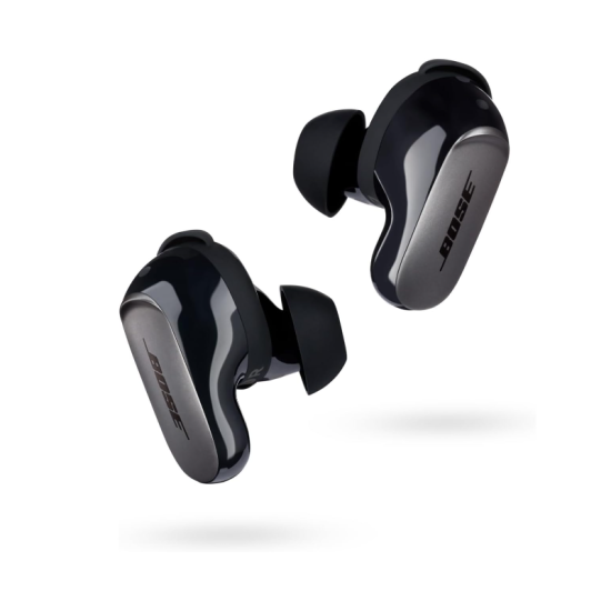 Bose QuietComfort Ultra Wireless Noise Cancelling Earbuds, Bluetooth Noise Cancelling Earbuds with Spatial Audio and World-Class Noise Cancellation, Black 2023 Bose QuietComfort Ultra Wireless Noise Cancelling Earbuds, Bluetooth Noise Cancelling Earbuds with Spatial Audio and World-Class Noise Cancellation, Black 2023