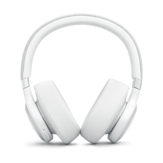 JBL LIVE 770NC Wireless Over-Ear Headphones with True Adaptive Noise Cancelling - White JBL LIVE 770NC Wireless Over-Ear Headphones with True Adaptive Noise Cancelling - White