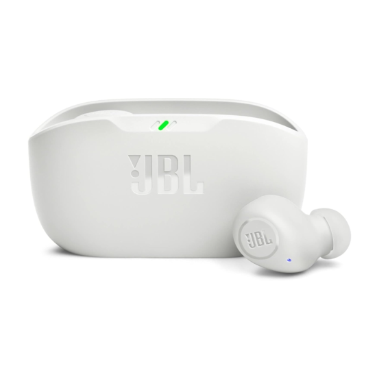 JBL Wave Buds True Wireless Earbuds, Deep Bass, Comfortable Fit, 32H Battery, Smart Ambient Technology, Hands-Free Call, Water and Dust Resistant - White, JBLWBUDSWHT JBL Wave Buds True Wireless Earbuds, Deep Bass, Comfortable Fit, 32H Battery, Smart Ambient Technology, Hands-Free Call, Water and Dust Resistant - White, JBLWBUDSWHT