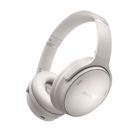 New Bose QuietComfort Wireless Noise Cancelling Headphones, Bluetooth Over Ear Headphones with Up To 24 Hours of Battery Life, White 2023 New Bose QuietComfort Wireless Noise Cancelling Headphones, Bluetooth Over Ear Headphones with Up To 24 Hours of Battery Life, White 2023