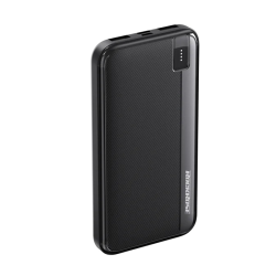 ROCKROSE RRPB38 HORIZON 10 10000mAh Dual USB-A Power Bank -Black ROCKROSE RRPB38 HORIZON 10 10000mAh Dual USB-A Power Bank -Black