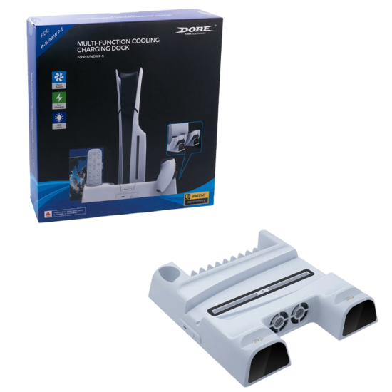 DOBE PS5 Slim Multi-Function cooling charging dock DOBE PS5 Slim Multi-Function cooling charging dock