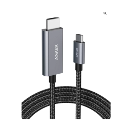 Anker 311 USB-C to HDMI Cable 1.8m Braided Cable (Model No.A8730H11) Anker 311 USB-C to HDMI Cable 1.8m Braided Cable (Model No.A8730H11)