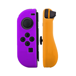 Nintendo Switch Joy-Con Cover Case for Nintendo Switch (OLED Model) - Orange And Purple Nintendo Switch Joy-Con Cover Case for Nintendo Switch (OLED Model) - Orange And Purple