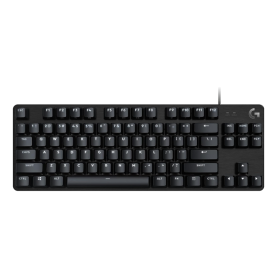 Logitech G413 TKL SE Mechanical Gaming Keyboard - Compact Backlit Keyboard with Tactile Mechanical Switches, Anti-Ghosting, Compatible with Windows, macOS - Black Aluminum Logitech G413 TKL SE Mechanical Gaming Keyboard - Compact Backlit Keyboard with Tactile Mechanical Switches, Anti-Ghosting, Compatible with Windows, macOS - Black Aluminum