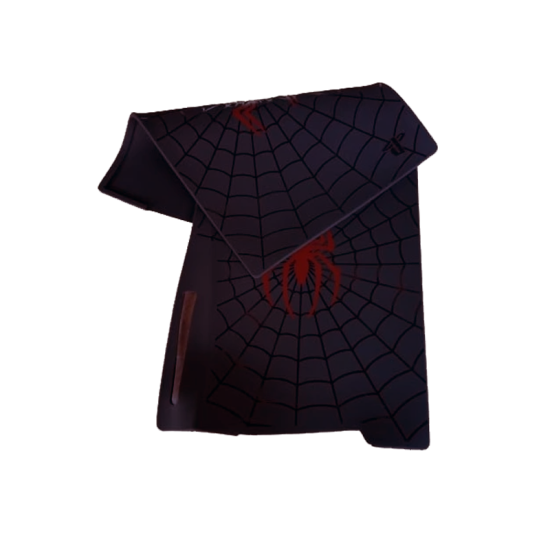 Spider-Man Rubber Protective Cover for PlayStation 5 Console - Black Spider-Man Rubber Protective Cover for PlayStation 5 Console - Black
