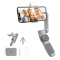 Zhiyun Smooth Q3 Combo, 3-Axis Phone Gimbal with Fill Light and Gimbal Bag, Portable & Foldable, Gesture Control, Video Recording, Auto Tracking Gimbal Stabilizer for Smartphone for iPhone & Android Zhiyun Smooth Q3 Combo, 3-Axis Phone Gimbal with Fill Light and Gimbal Bag, Portable & Foldable, Gesture Control, Video Recording, Auto Tracking Gimbal Stabilizer for Smartphone for iPhone & Android