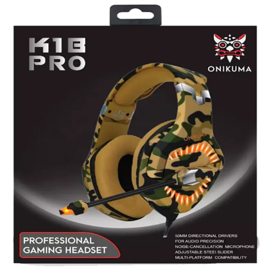 ONIKUMA K1 B PRO ELITE STEREO GAMING HEADSET FOR PS4, XBOX, PC AND SWITCH ONIKUMA K1 B PRO ELITE STEREO GAMING HEADSET FOR PS4, XBOX, PC AND SWITCH