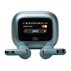 JBL Live Beam 3 Wireless Earbud Headphones - Blue