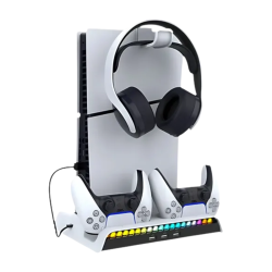 PS5 Slim Cooling Fan and Charging Station Stand (Physical & Digital) PS5 Slim Cooling Fan and Charging Station Stand (Physical & Digital)