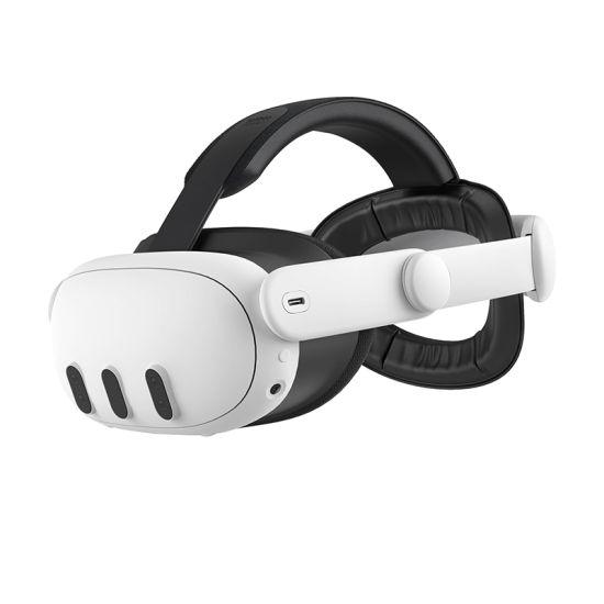 KIWI design Comfort Head Strap Compatible with Meta Quest 3 Accessories, Elite Strap Replacement for Enhanced Support KIWI design Comfort Head Strap Compatible with Meta Quest 3 Accessories, Elite Strap Replacement for Enhanced Support