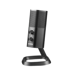 Godox UMic22 USB Condenser Microphone | 2.4GHz (100M) Dual-pattern Microphone Compatible Computer, Camera, Smartphone for streaming, podcasting, group interviews, conferencing, voiceover Godox UMic22 USB Condenser Microphone | 2.4GHz (100M) Dual-pattern Microphone Compatible Computer, Camera, Smartphone for streaming, podcasting, group interviews, conferencing, voiceover