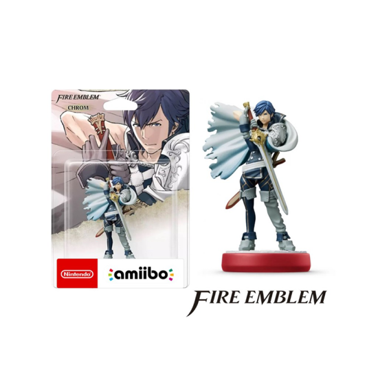 Amiibo Fire Emblem Chrom (45496352820) - (Nintendo Switch) Amiibo Fire Emblem Chrom (45496352820) - (Nintendo Switch)