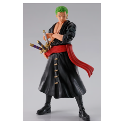 S.H.FIGUARTS ONE PIECE - RORONOA ZORO (THE RAID ON ONIGASHIMA) ACTION FIGURE BY BANDAI TAMASHII S.H.FIGUARTS ONE PIECE - RORONOA ZORO (THE RAID ON ONIGASHIMA) ACTION FIGURE BY BANDAI TAMASHII