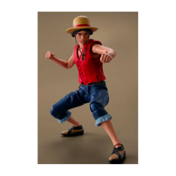 S.H.FIGUARTS ONE PIECE: A NETFLIX SERIES - MONKEY D. LUFFY ACTION FIGURE BY BANDAI TAMASHII S.H.FIGUARTS ONE PIECE: A NETFLIX SERIES - MONKEY D. LUFFY ACTION FIGURE BY BANDAI TAMASHII