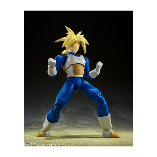 S.H.FIGUARTS DRAGON BALL Z - SUPER SAIYAN TRUNKS (INFINITE LATENT SUPER POWER) ACTION FIGURE BY BANDAI TAMASHII S.H.FIGUARTS DRAGON BALL Z - SUPER SAIYAN TRUNKS (INFINITE LATENT SUPER POWER) ACTION FIGURE BY BANDAI TAMASHII
