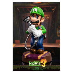 LUIGI'S MANSION 3 - LUIGI (STANDARD EDITION) PVC STATUE BY FIRST 4 FIGURES LUIGI'S MANSION 3 - LUIGI (STANDARD EDITION) PVC STATUE BY FIRST 4 FIGURES