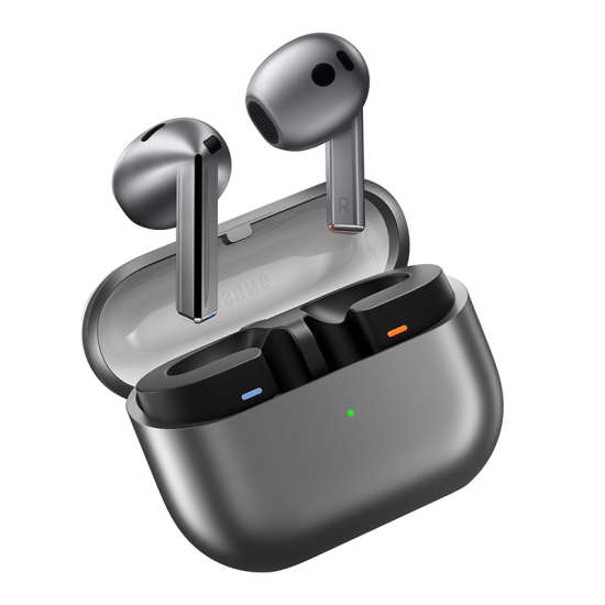 SAMSUNG Galaxy Buds 3 Silver Wireless Bluetooth Earbuds with Adaptive EQ/ANC, Hi-Fi Sound, 360 Audio SAMSUNG Galaxy Buds 3 Silver Wireless Bluetooth Earbuds with Adaptive EQ/ANC, Hi-Fi Sound, 360 Audio