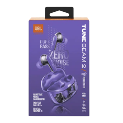JBL Tune Beam 2 Ghost True Wireless Noise Cancelling Earbuds Purple JBL Tune Beam 2 Ghost True Wireless Noise Cancelling Earbuds Purple