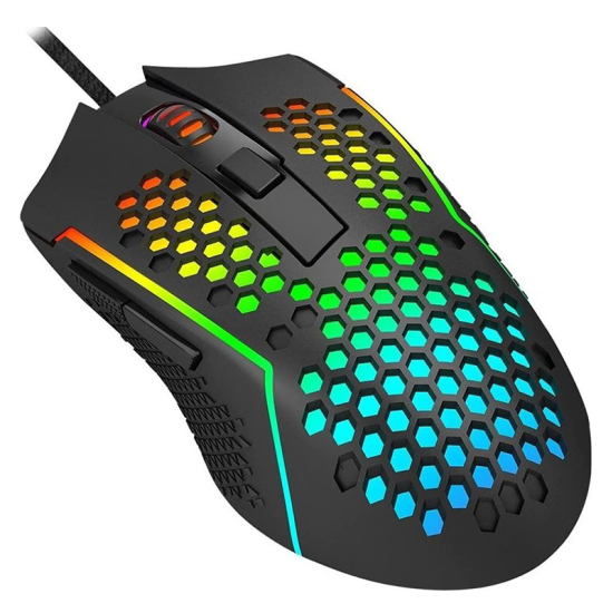 Redragon Reaping Elite Lightweight Wired Gaming Mouse -Black | M987P-K (Used)