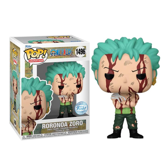 Funko Pop! Anime: One Piece - Roronoa Zoro Exclusive (1496) Funko Pop! Anime: One Piece - Roronoa Zoro Exclusive (1496)
