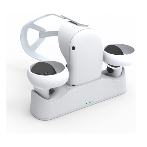 Charging Dock For Oculus Quest 2 VR Headset And Its Controllers