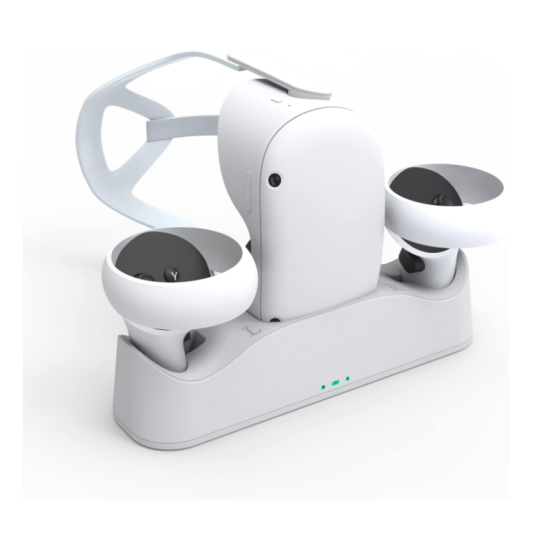 Charging Dock For Oculus Quest 2 VR Headset And Its Controllers