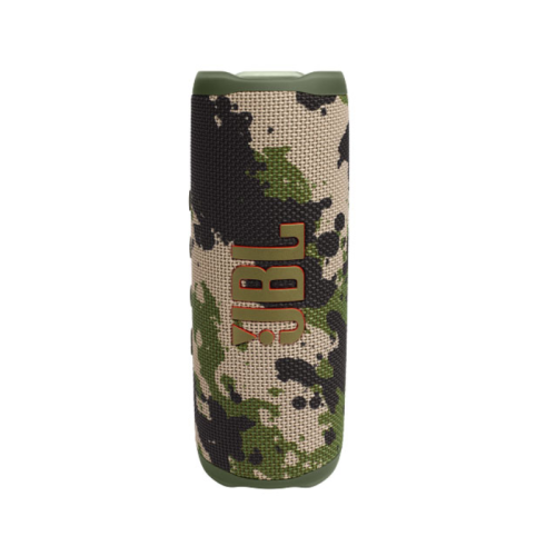 JBL Flip 6 Portable IP67 Waterproof Speaker with Bold JBL Original Pro Sound, 2-Way Speaker, Powerful Sound and Deep Bass, 12 Hours Battery, Safe USB-C Charging Protection - Squad, JBLFLIP6SQUAD