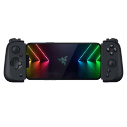 Razer Kishi V2 Mobile Gaming Controller for iPhone: Console Quality Gaming Controls Universal Fit with Extendable Bridge Stream PC, Black, RZ06-04190100-R3M1