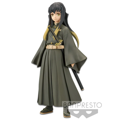 Banpresto Demon Slayer Figure, Bandano, Pick-up Model, Muichiro Tokito Sepia Color Version