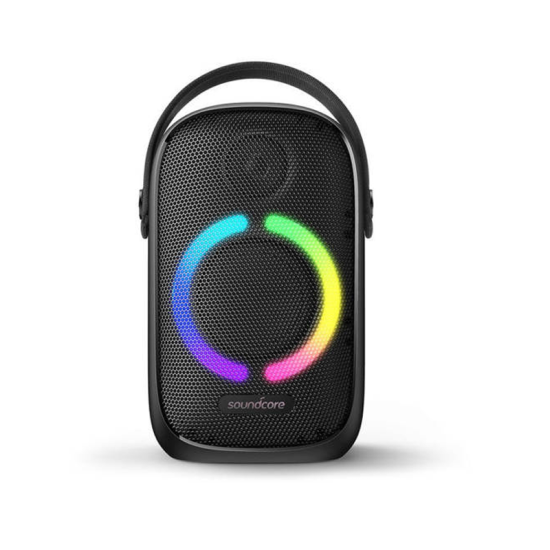 Anker soundcore rave neo portable bluetooth speaker with lights - black