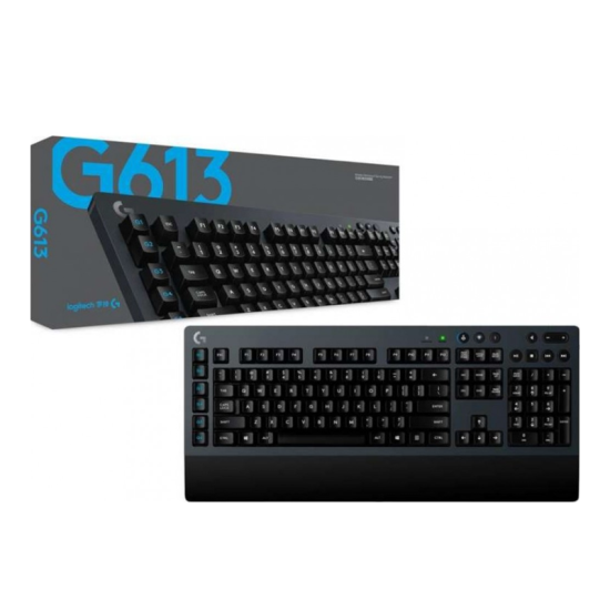 LOGITECH G613 LIGHTSPEED Wireless Mechanical Gaming Keyboard - DARK GREY