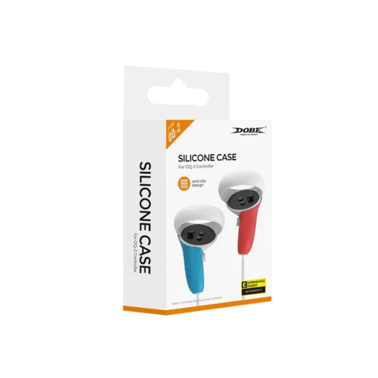 DOBE Silicone Case For Oculus Quest 2 VR Controller - Blue /Red