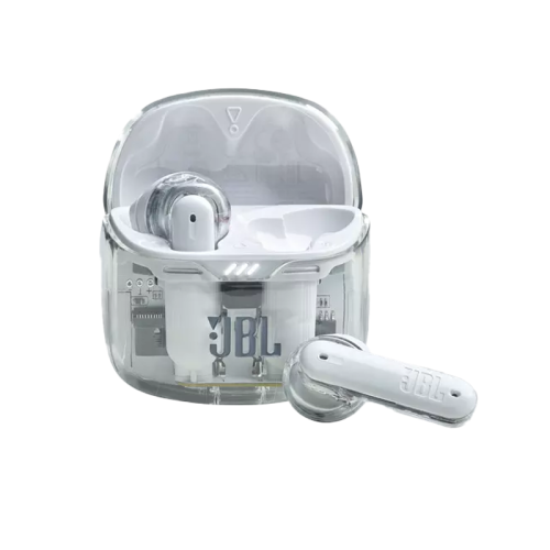 JBL Tune Beam True Wireless Noise Cancelling Earbuds - Ghost White (Open Sealed)