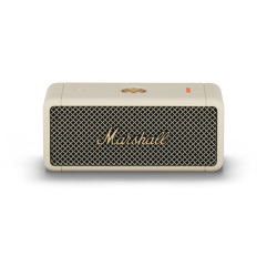 Marshall Emberton II Portable Bluetooth Speakers - Water Resistant Wireless Speakers Portable Speaker 30+ Hour of Playtime - Cream