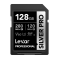 Lexar Silver Pro SD Card 128GB, UHS-II Memory Card, V60, U3, C10, SDXC Card, Up To 280MB/s Read, for Professional Photographer, Videographer, Enthusiast (LSDSIPR128G-BNNAA)